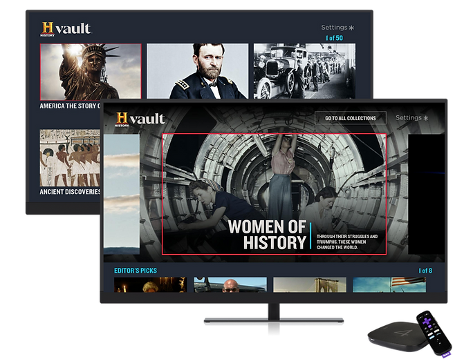 HISTORY Vault on Roku